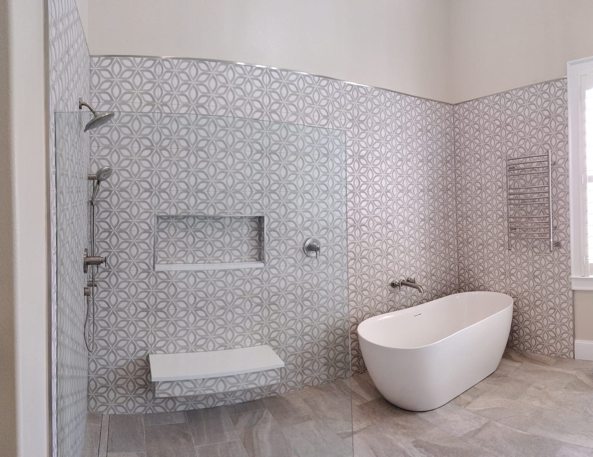 Patterned Wet Room